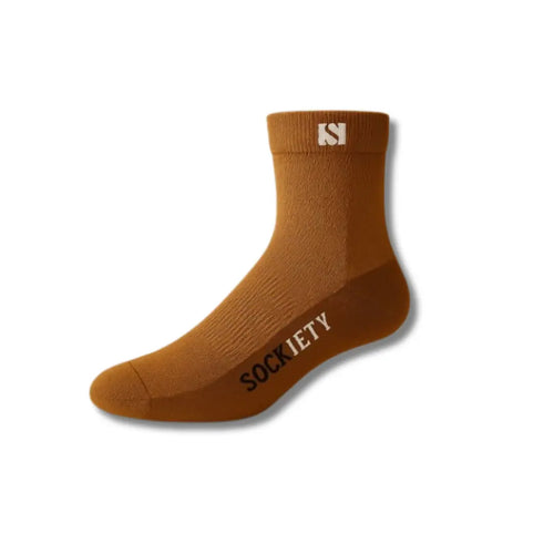 Unisex Eminent Quarter Sock (Brown)
