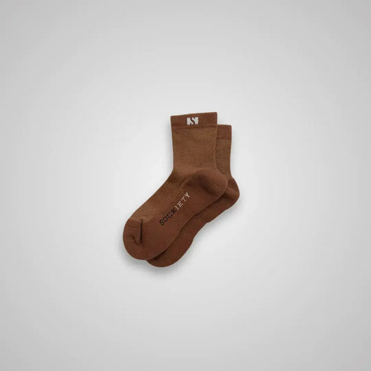 6-Pack Unisex Eminent Quarter Socks (Cappuccino)