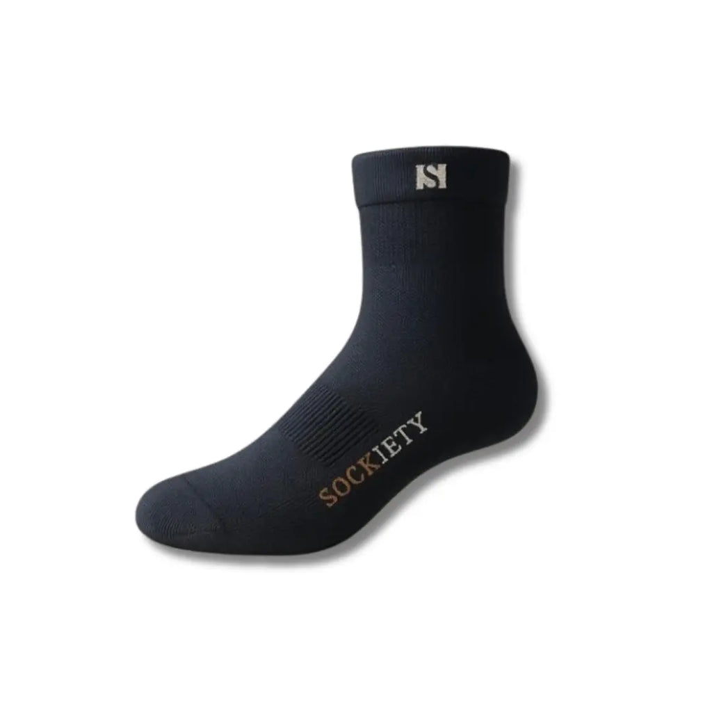 Unisex Eminent Quarter Sock (Navy)