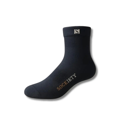 Unisex Eminent Quarter Sock (Navy)