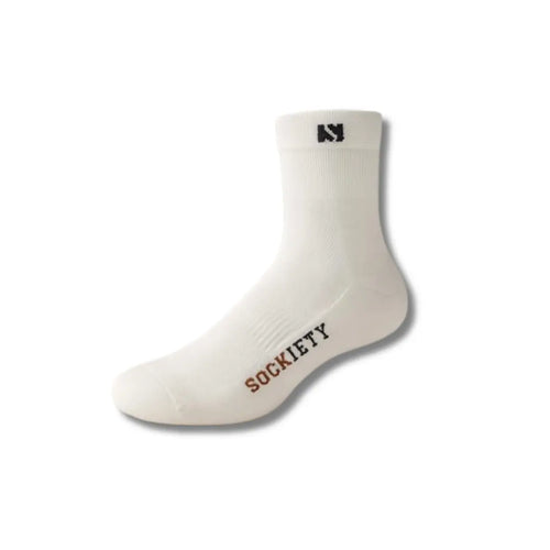 Unisex Eminent Quarter Sock (White)