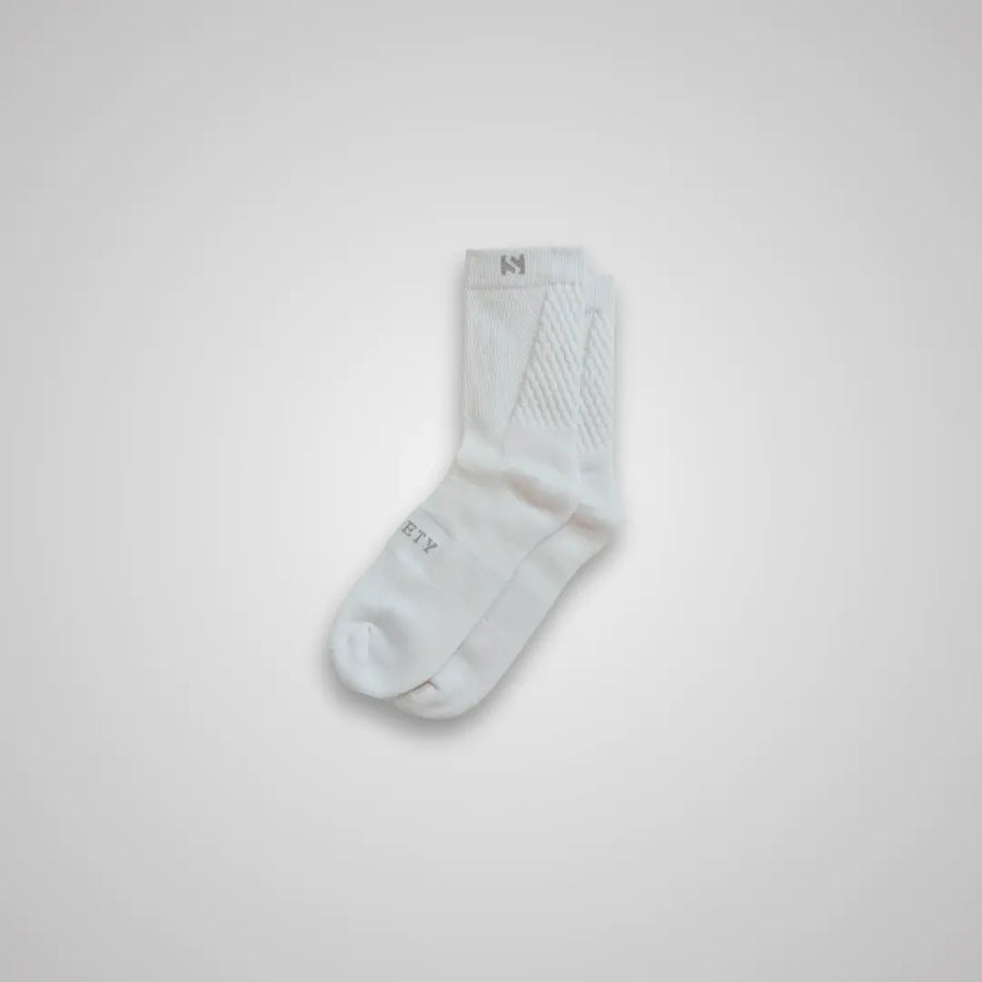 3-Pack Unisex Performance+ Sock (White)